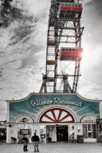 giant wheel at the Prater in Vienna, Austria giant wheel at the Prater in Vienna, Austria